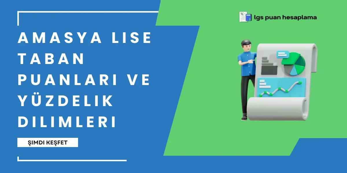Amasya Lise Taban Puanları ve Yüzdelik Dilimleri